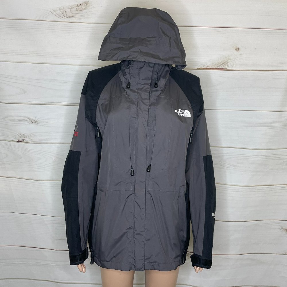 The North Face Gray and Black Ski Jacket